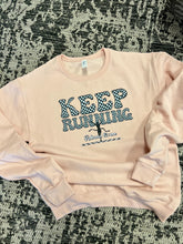 Load image into Gallery viewer, Keep Running Blush Sweatshirt

