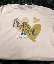 Load image into Gallery viewer, No Fear in Love Short-Sleeve Tee
