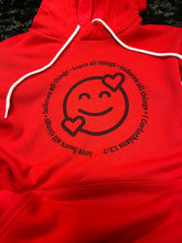 Load image into Gallery viewer, Love Emoji Fleece Hoodie
