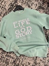 Load image into Gallery viewer, God Story Sweatshirt
