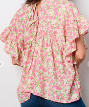 Load image into Gallery viewer, Floral Tie-Back Top
