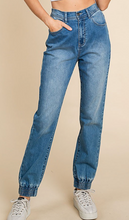 Load image into Gallery viewer, Elastic Waist Jogger Jeans
