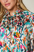 Load image into Gallery viewer, Double Take Full Size Printed Button Up Long Sleeve Shirt
