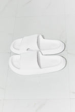 Load image into Gallery viewer, MMShoes Arms Around Me Open Toe Slide in White
