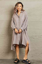 Load image into Gallery viewer, Petal Dew Hold Me Close Button Down Dress
