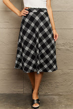 Load image into Gallery viewer, Ninexis Wide Waistband Knee Length Skirt
