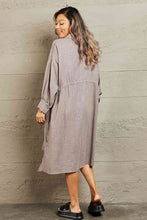 Load image into Gallery viewer, Petal Dew Hold Me Close Button Down Dress
