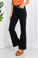 Load image into Gallery viewer, Zenana Clementine Full Size High-Rise Bootcut Jeans in Black
