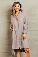 Load image into Gallery viewer, Petal Dew Hold Me Close Button Down Dress
