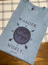Load image into Gallery viewer, Wander Wisely Tee
