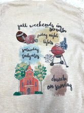 Load image into Gallery viewer, Fall Weekends in the South Short-Sleeve Tee
