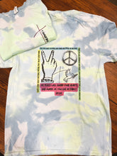 Load image into Gallery viewer, Peace Tie Dye Tee

