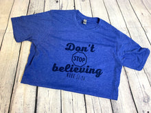 Load image into Gallery viewer, Don't Stop Believing Short-Sleeve Tee
