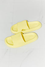 Load image into Gallery viewer, MMShoes Arms Around Me Open Toe Slide in Yellow
