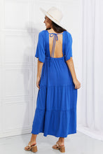 Load image into Gallery viewer, Culture Code Full Size My Muse Flare Sleeve Tiered Maxi Dress
