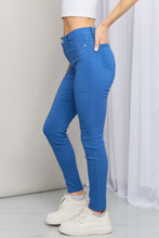 Load image into Gallery viewer, YMI Jeanswear Kate Hyper-Stretch Full Size Mid-Rise Skinny Jeans in Electric Blue
