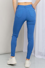Load image into Gallery viewer, YMI Jeanswear Kate Hyper-Stretch Full Size Mid-Rise Skinny Jeans in Electric Blue
