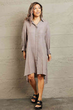 Load image into Gallery viewer, Petal Dew Hold Me Close Button Down Dress
